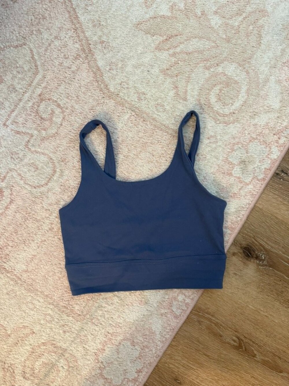 nike womens yoga bra size XS Blue